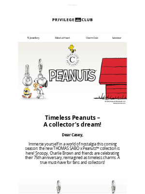 NEW IN: THOMAS SABO x Peanuts™