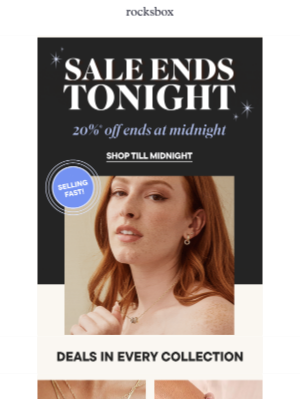 Rocksbox - 20% Off Is Yours For One Last Day