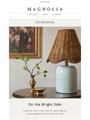 magnolia - New lighting for summer