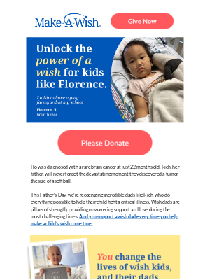 Make-A-Wish America - Flo lost her 2s and 3s to cancer …