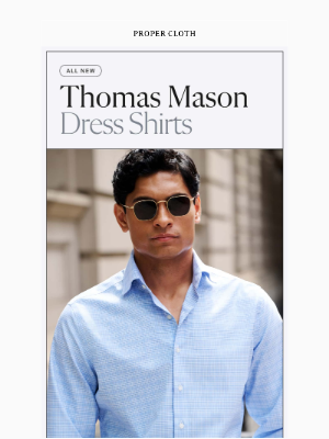Proper Cloth - Thomas Mason Does It Again