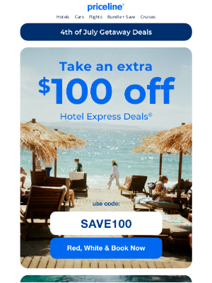 Priceline - Stars, Stripes & Savings