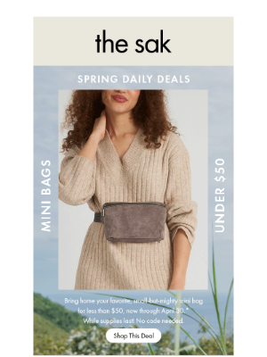 The Sak - Deal Alert: Mini Bags Under $50