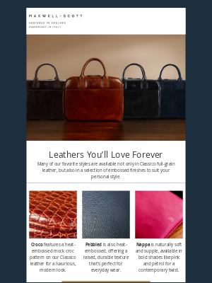 Learn About Our Luxury Leathers