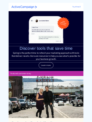 ActiveCampaign - See how small businesses are using AI to grow