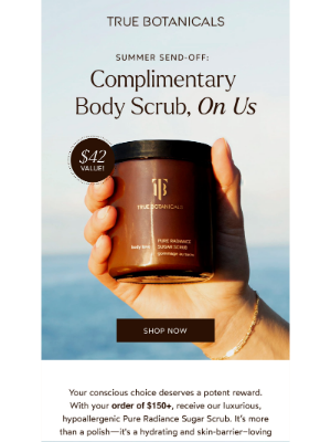 True Botanicals - A Gift From Us
