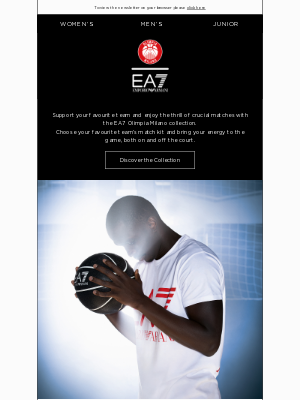 Armani - Discover the EA7 Olimpia Milano Collection