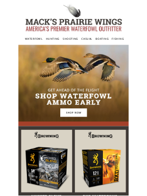 Mack's Prairie Wings - Gear Up For The Hunt