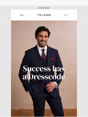 T.M.Lewin (United Kingdom) - Success Has A Dresscode