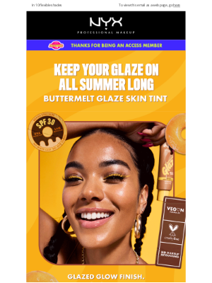 NYX - Skin tint & SPF? Your summer must-have 🌞