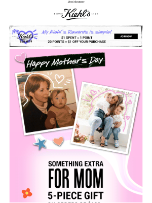 Kiehl's (Canada) - 🌸Happy Mother's Day! Last chance for special gifts