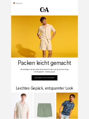 C&A (Germany) - Bereit für Sonne & Urlaub?