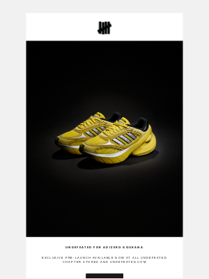 Undefeated - UNDEFEATED for adiZero Goukana