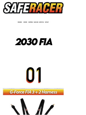 SafeRacer - Get Hooked on Our Best FIA Harnesses