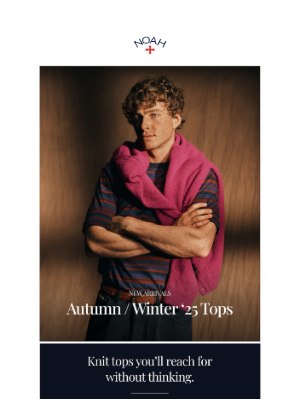 Noah - Knit Tops for A/W '25
