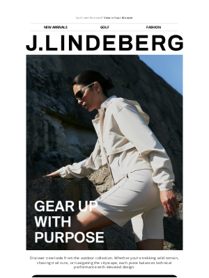 J.Lindeberg - Gear Up for Your Next Adventure