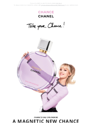 Chanel (United Kingdom) - CHANCE EAU SPLENDIDE.