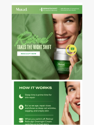 Murad - What happens to skin while you sleep? 🌙