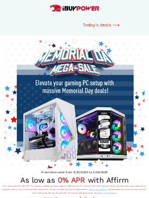 iBUYPOWER - Big savings all weekend!