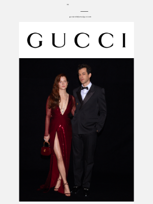 Gucci (Japan) - オスカーのレッドカーペットにて