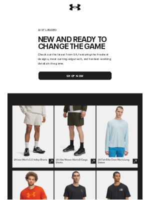 Under Armour - Here's what's new, right now...