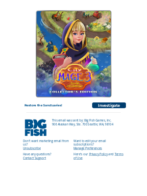 Big Fish Games - 🔮NEW City Mage!