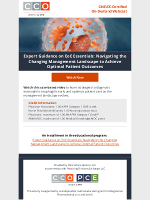 Clinical Care Options - EoE Essentials: Expert Strategies to Optimize Patient Care