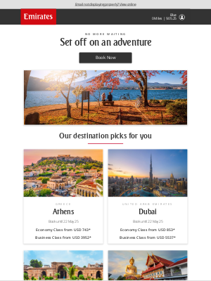 Emirates - Make happy memories at these top destinations
