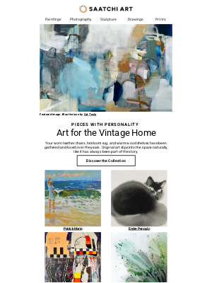 Saatchi Art - Art That Layers with Your Vintage Finds