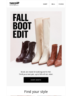 Save big on your fave fall boots 👢