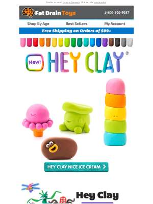 Fat Brain Toys - Introducing Two New Hey Clay Sets!