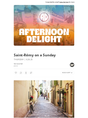 Whalebone - Saint-Rémy on a Sunday ☀️