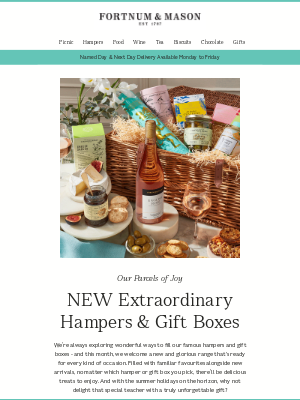 Fortnum & Mason (United Kingdom) - NEW Hampers & Gift Boxes