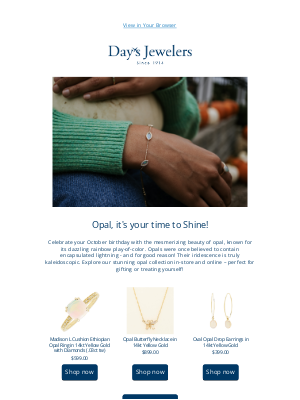 Day’s Jewelers - It's your time to Shine! ✨