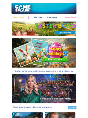 Big Fish Games - 🐰BOGO for Easter! 🐣