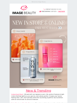 Image Beauty - 🍂 Discover Your Fall Beauty Faves!