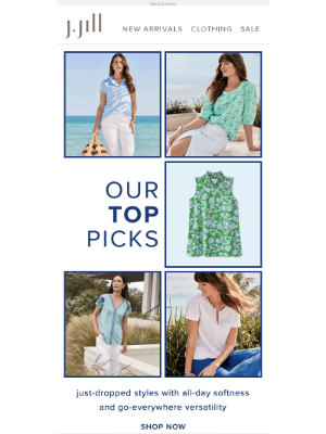 J. Jill - NEW TOP DROP!