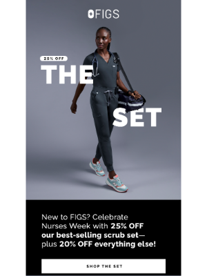 FIGS - 25% OFF our best-selling set + 20% OFF everything else