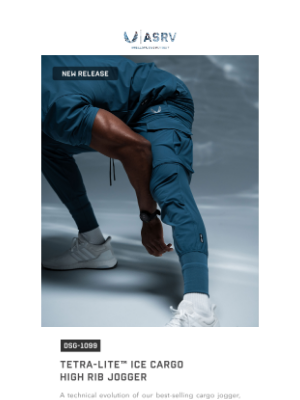 Aesthetic Revolution - The Cargo High Rib Jogger – Now Upgraded with Ice-Skin™