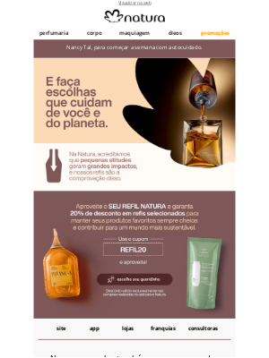 Natura (Brazil) - Seu Refil Natura está aqui ♻️