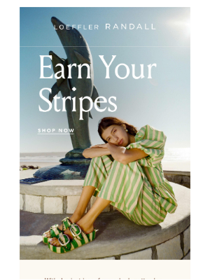 Loeffler Randall - Head To Toe In Summer Stripes