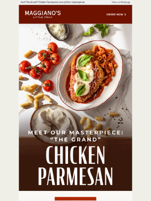 Maggiano's Little Italy - Our chefs craft each new dish like a work of art