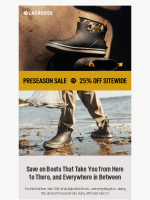 LaCrosse Footwear Inc - Save on Boots That Do It All