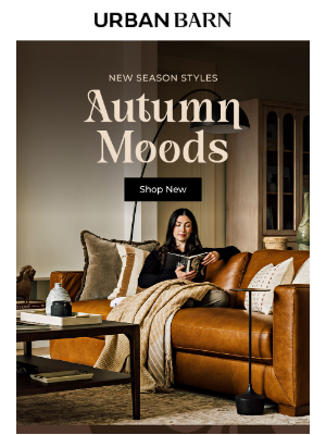 Urban Barn (Canada) - Autumn Moods: the new collection 🍂