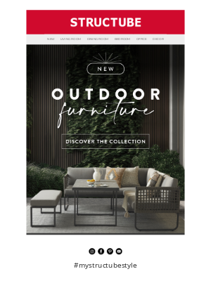 Structube (Canada) - New: Outdoor Furniture