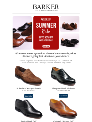 Midweek Steal: Summer Sale Up to 50% OFF – Limited Stock Won’t Last, Shop Now Before It’s Gone!