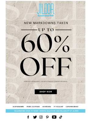 Jildor Shoes - New Markdowns Taken! Up tp 60% off... Shop Now