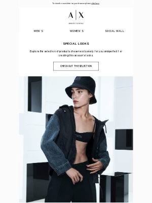 Armani Exchange - Discover the looks selected for you