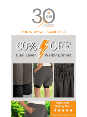 JunoActive - VIP Flash Sale - Today Only!