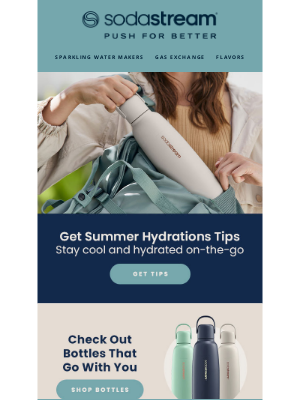 SodaStream - Stay Cool, Stay Hydrated – Wherever Summer Takes You